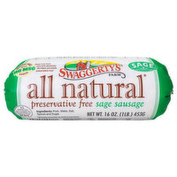 Swaggerty's Farm Sausage, Preservative Free, All Natural, Sage