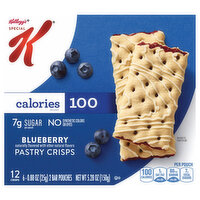 Kellogg's Pastry Crisps, Blueberry