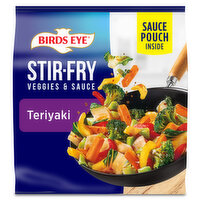 Birds Eye Teriyaki Frozen Stir Fry Veggies and Sauce, Frozen Vegetables