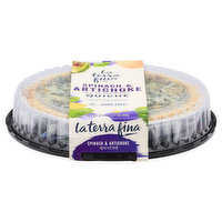 La Terra Fina Quiche, Spinach & Artichoke - 23 Each 