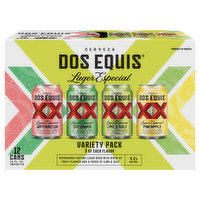 Dos Equis Beer, Lager Especial, Variety Pack - 12 Each 