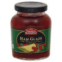 Crosse & Blackwell Ham Glaze, Premium, with Montmorency Cherries, - 10 Ounce