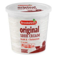 Brookshire's Sour Cream, Original - 24 Ounce 