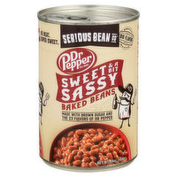 Serious Bean Co Baked Beans, Sweet and a Bit Sassy - 16 Ounce 