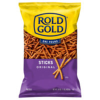 Rold Gold Pretzels, Original, Sticks - 16 Ounce 