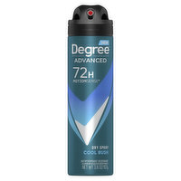 Degree Antiperspirant Deodorant, Cool Rush, Dry Spray - 3.8 Ounce 