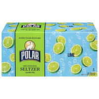 Polar Seltzer, Lime - 8 Each 