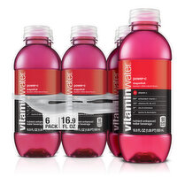 vitaminwater Power-C, Dragonfruit Bottles, 16.9 fl oz, 6 Ct - 16.9 Fluid ounce 