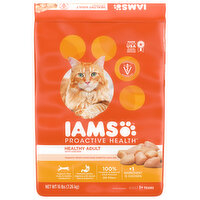 Iams Cat Food, with Chicken, Healthy, Adult 1+ Years - 16 Pound 