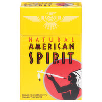 Natural American Spirit Cigarettes, Yellow - 20 Each 