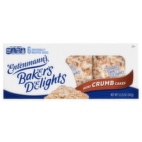 Entenmann's Crumb Cakes, Mini - 6 Each 