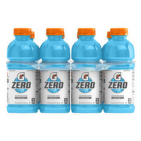 Gatorade Thirst Quencher, Zero Sugar, Cool Blue, 8 Pack