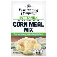 Pearl Milling Company Corn Meal Mix, White, Buttermilk, Self Rising