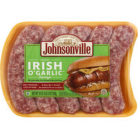 Johnsonville Sausage, Luck of the Irish O' Garlic - 19 Ounce 