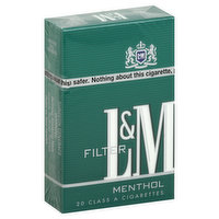 L M Cigarettes, Filter, Menthol - 20 Each 