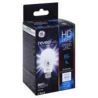 GE Light Bulb, LED, HD+, 9 Watts - 1 Each