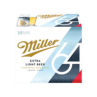 Miller Lite Extra Light Beer 30 FL OZ Cans - 30 Each 