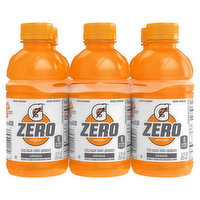 Gatorade Thirst Quencher, Zero Sugar, Orange - 6 Each 