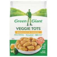 Green Giant Veggie Tots, Broccoli & Cheese - 14 Ounce 