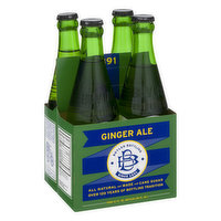 Boylan Bottling Ginger Ale, All Natural - 4 Each 