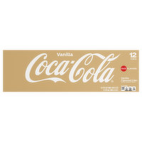 Coca-Cola Cola, Vanilla, Fridge Pack - 12 Each