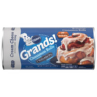 Pillsbury Cinnamon Rolls, Deluxe, Cream Cheese Icing - 5 Each 