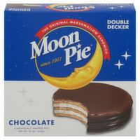 Moon Pie Pies, Chocolate, Double Decker