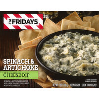 TGI Fridays Spinach & Artichoke Cheese Dip - 8 Ounce 