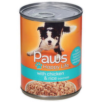 Paws Happy Life Dog Food, with Chicken & Rice