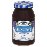 Smucker's Jam, Sugar Free, Concord Grape - 12.75 Ounce 