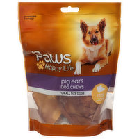 Paws Happy Life Dog Chews, Pig Ears, 3 Pack