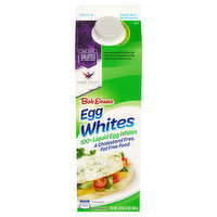 Bob Evans Egg Whites, 100% Liquid - 32 Ounce 