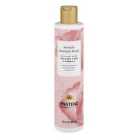 Pantene Shampoo, with Rose Water, Miracle Moisture Boost - 9.6 Ounce 