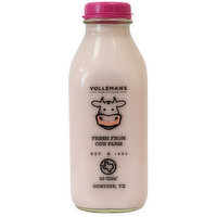 Volleman's Family Farm Strawberry Milk - 32 Fluid ounce 