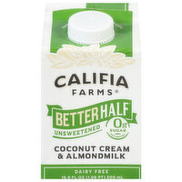 Califia Farms Coconut Cream & Almondmilk, Unsweetened - 16.9 Fluid ounce 
