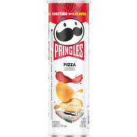 Pringles Potato Crisps, Pizza Flavored - 5.5 Ounce 