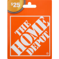 The Home Depot Gift Card, The Home Depot, $25 - 1 Each 