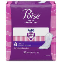 Poise Fresh Protection Very Light Long Daily Liners, 44 count - Price Rite