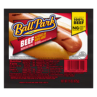 Ball Park Ball Park Beef Hot Dogs, 8 Count - 15 Ounce 