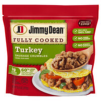 Jimmy Dean Jimmy Dean® Fully Cooked Breakfast Turkey Sausage Crumbles, 9.6 oz - 9.6 Ounce 