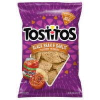 Tostitos Tortilla Chips, Black Bean & Garlic - 9 Ounce 