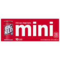 Big Red Soda, Mini - 10 Each 