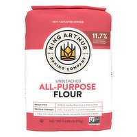 King Arthur Baking Company All-Purpose Flour, Unbleached - 5 Pound 