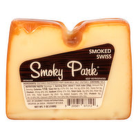 Smoky Park Cheese, Smoked Swiss - 7 Ounce 