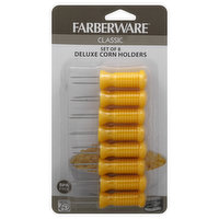 Farberware Corn Holders, Deluxe, Classic