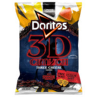 Doritos Corn Snacks, Three Cheese