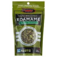 Seapoint Farms Edamame, Dry Roasted, Spicy Wasabi - 3.5 Ounce 
