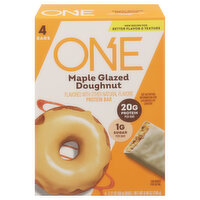 One Protein Bar, Maple Glazed Doughnut - 4 Each 