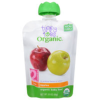 Tippy Toes Baby Food, Apples, 2 (6 Months & Up) - 3.5 Ounce 