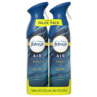 Febreze Air Refresher, Ocean, Value Pack - 2 Each 